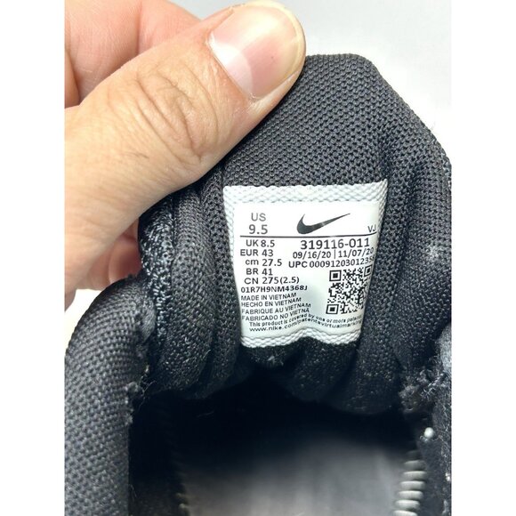 Size 9.5 Nike Air Max Torch 3 Black White - Picture 8 of 16